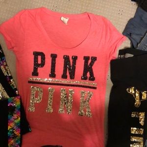 VS Pink bling shirt